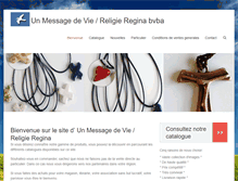 Tablet Screenshot of messagedevie.com